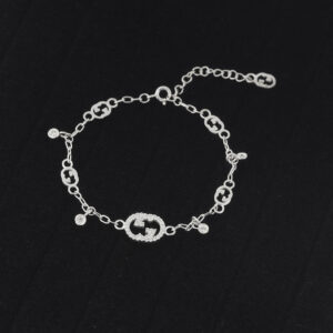 Gucci Interlocking CZ Bracelet