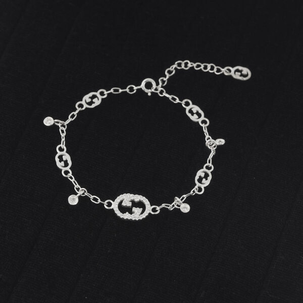 Gucci Interlocking CZ Bracelet