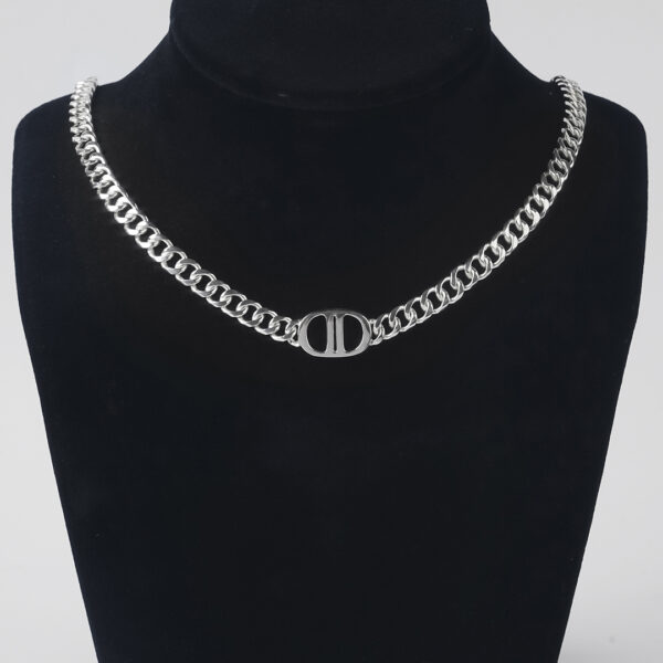Classic Ladies' Letter Necklace