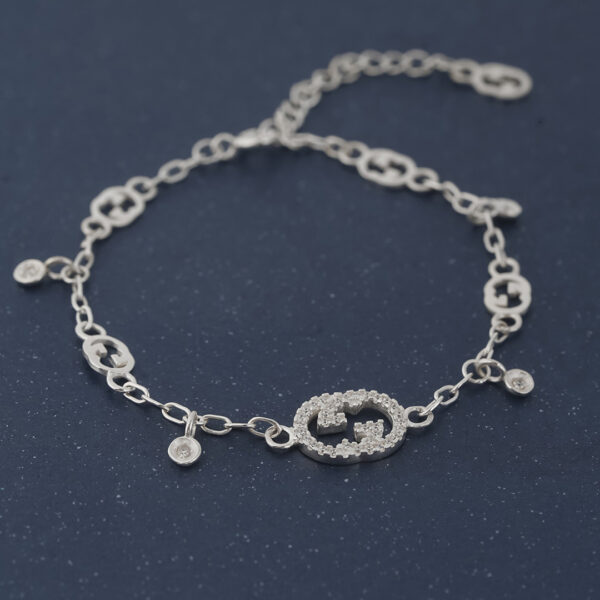 Gucci Interlocking CZ Bracelet