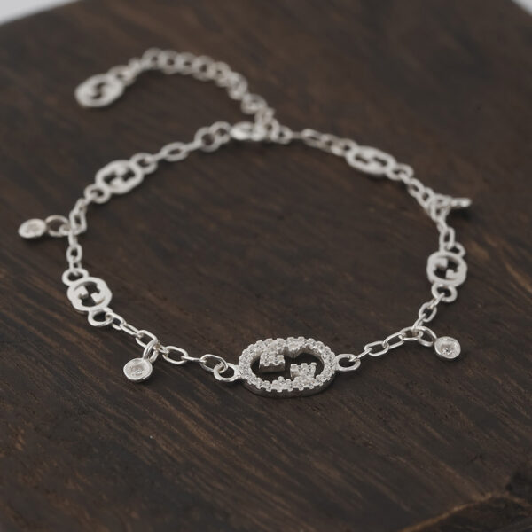 Gucci Interlocking CZ Bracelet
