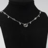 Gucci Interlocking Sterling Silver Necklace