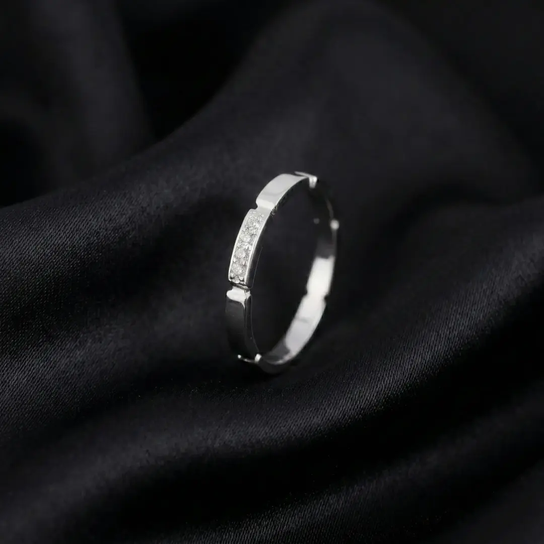 Cartier's, Maillon Panthère Wedding Ring, Gold Filled