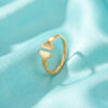 Tiffany T Wire Ring, Gold Filled