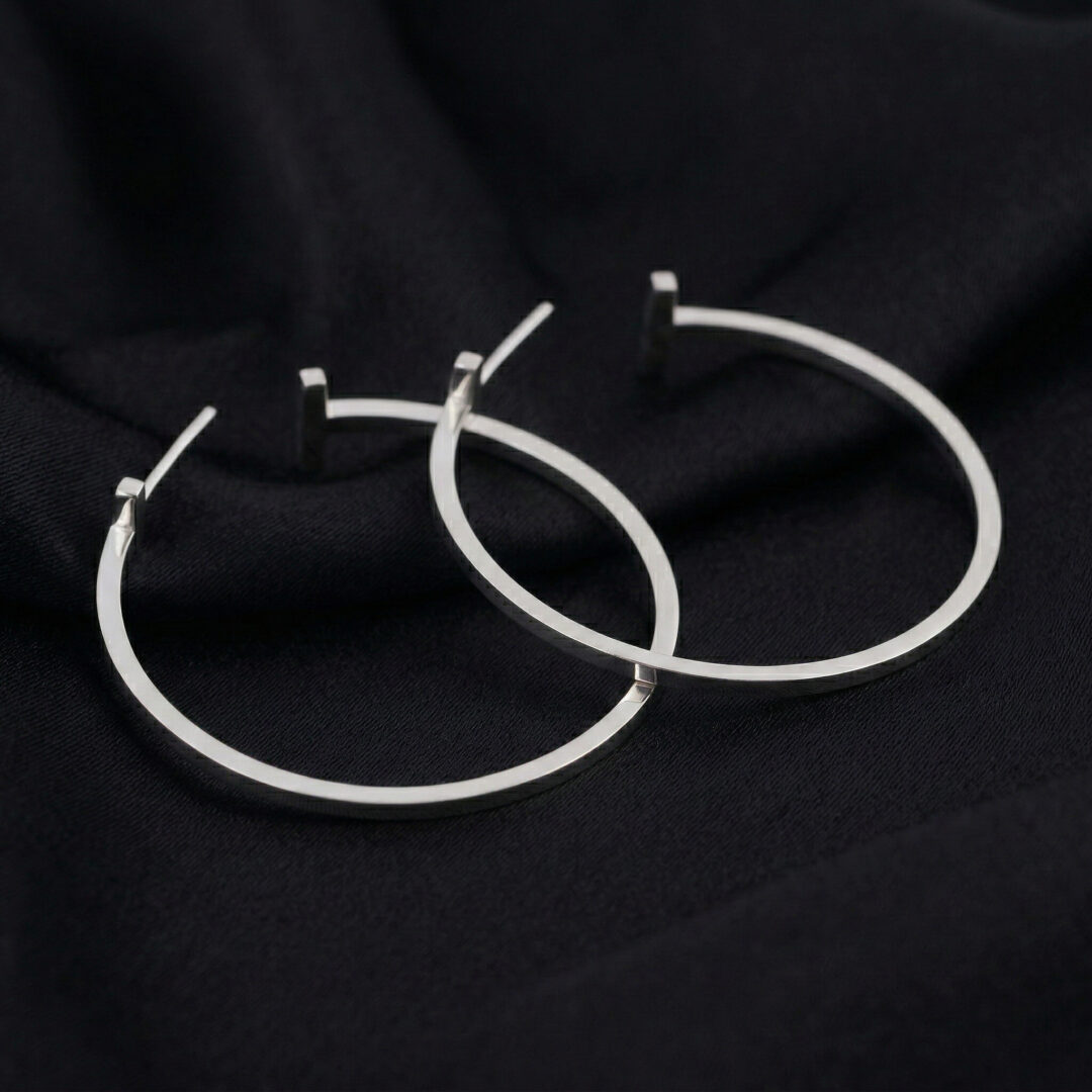 Tiffany Wire Hoop Earrings