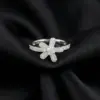 Van Cleef & Arpels, Socrate Ring, 1 Flower, Gold Filled