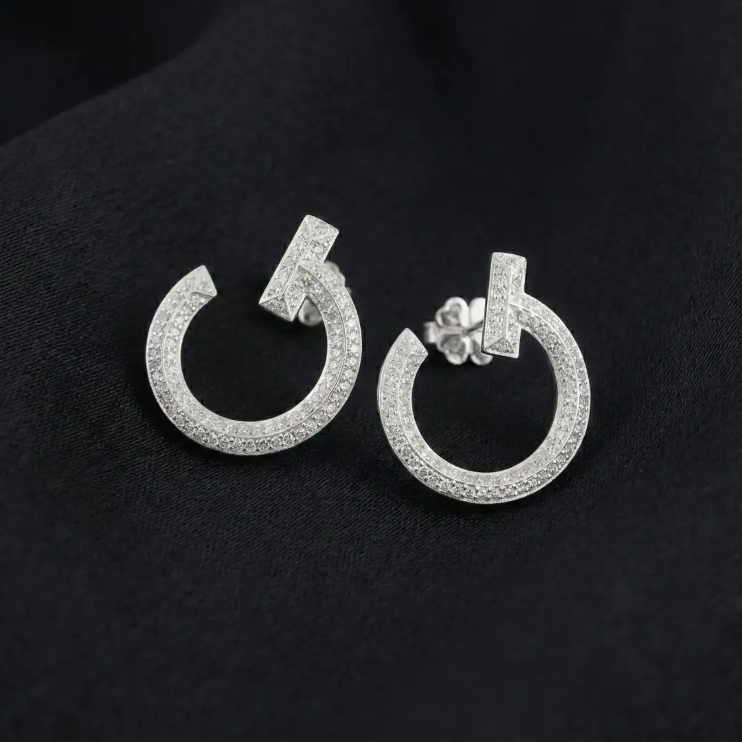 Tiffany T1 Open Hoop Earrings