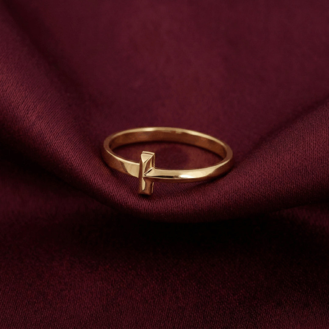 Tiffany T T Ring, Gold Filled