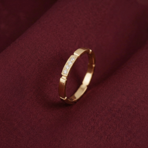 Cartier's, Maillon Panthère Wedding Ring, Gold Filled
