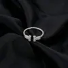 Tiffany T Stone Wire Ring