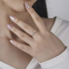 Tiffany T Stone Wire Ring