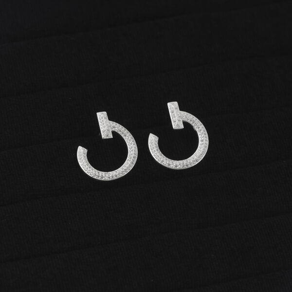 Tiffany T T1 Open Hoop Earrings