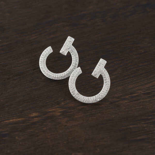 Tiffany T T1 Open Hoop Earrings