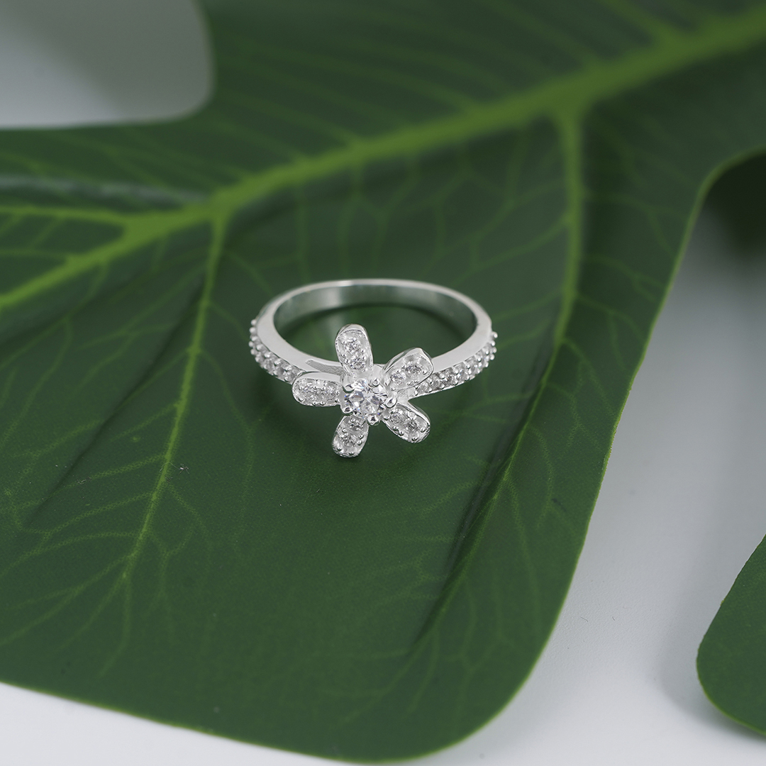 Socrate Ring, 1 Flower