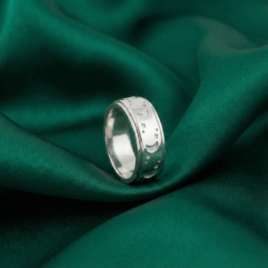 Moon Star Celtic Stress Rings