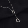 Tiffany Open Heart Lariat Necklace