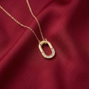 Tiffany Lock Small Pendant, Gold Filled
