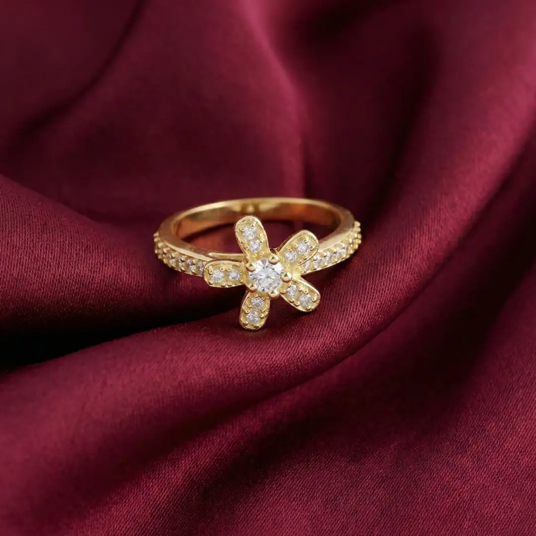 Van Cleef & Arpels, Socrate Ring, 1 Flower
