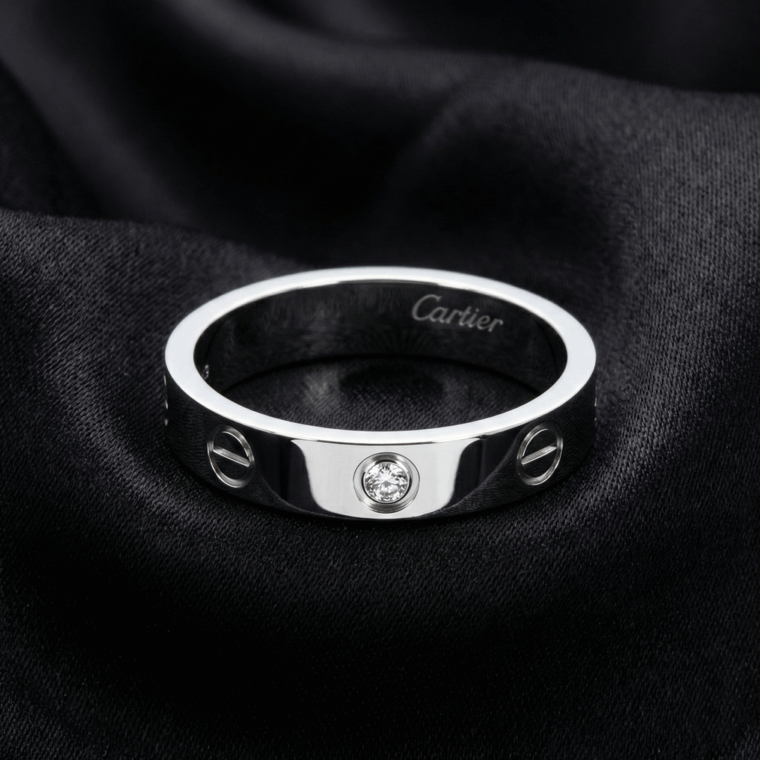 Cartier's, LOVE Ring 1 Stone